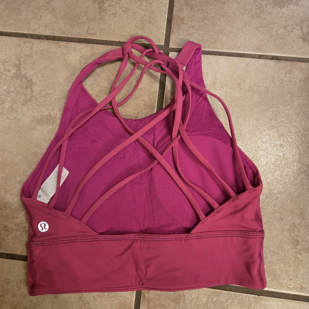 Lululemon Free to Be High-Neck Longline Bra